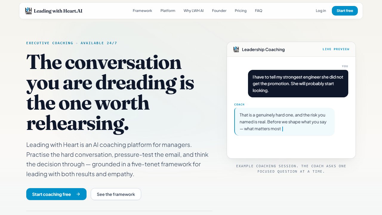 Leading with Heart AI Coach